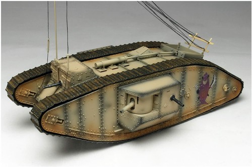 Platz 1/35 Girls & Panzer Chapter Mk.4 Oarai Girls' Academy Shark Team JP 9038 - Bild 4 von 6