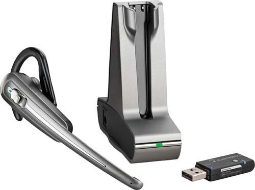 Plantronics Savi Go Wg101/B Bluetooth Ohrbügel USB PC Headset für Microsoft - Bild 2 von 5