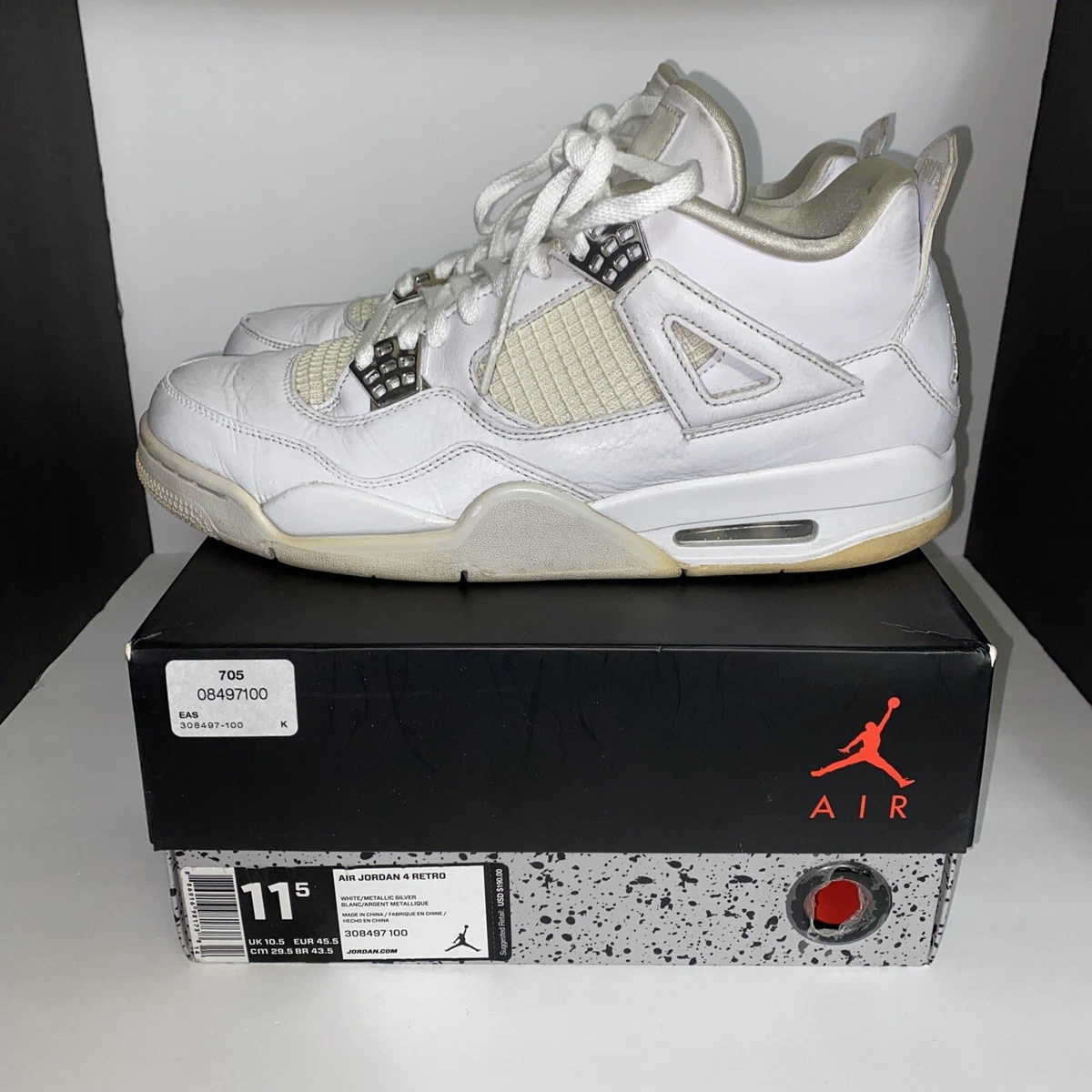 Jordan 4 retro pure money