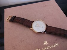 Blancpain 4082-3642-55A Villeret Chronograph Silver Dial Rose Gold 40mm Men's 9