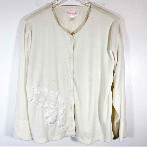 Oscar De La Renta Vintage Off White 