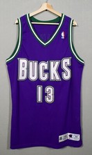 Vintage 1995/96 Glenn Robinson Bucks Champion Pro Cut Game Jersey sz 48+4