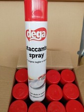 DEGA - STACCANTE SPRAY - CONFEZIONE DA 12 PEZZI - PER UNGERE TEGLIE E STAMPI