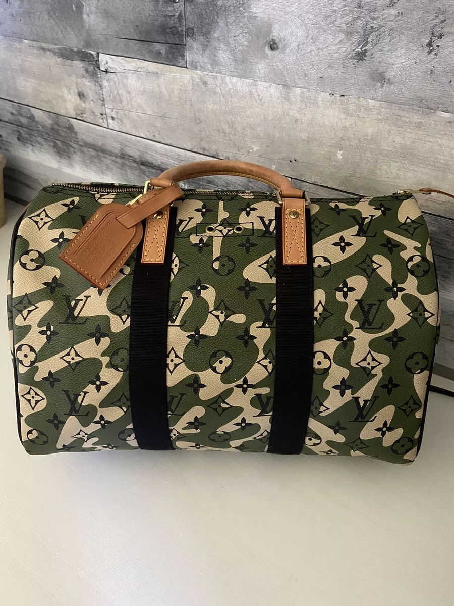 Louis Vuitton Monogramouflage Speedy 35 Limited Edition Takashi