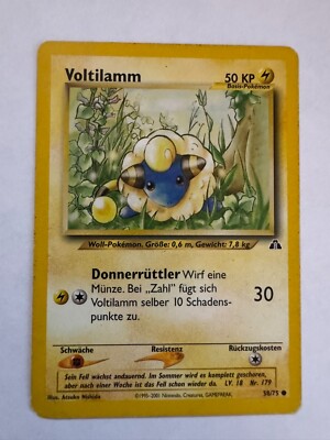 Pokemon Cards Neo Discovery German 2001