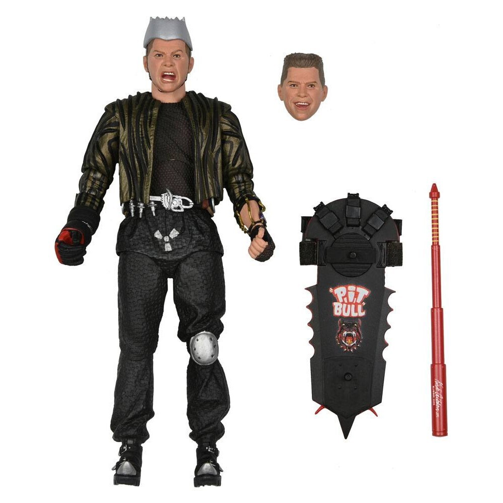 Figurine Retro Futur Griff Tannen NECA 18 cm jouet articulé avec hoverboard