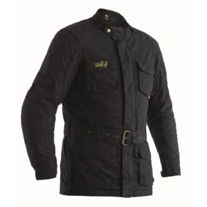 RST Classic TT Wax 3-4 Iii Ce Ladies Wax Motorcycle Jacket Black