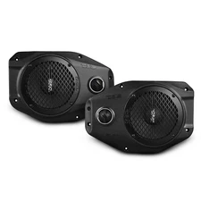 DS18 JL-SB6 Plug & Play Sound Bar Enclosure Jeep Speakers Mid Range and Tweeter