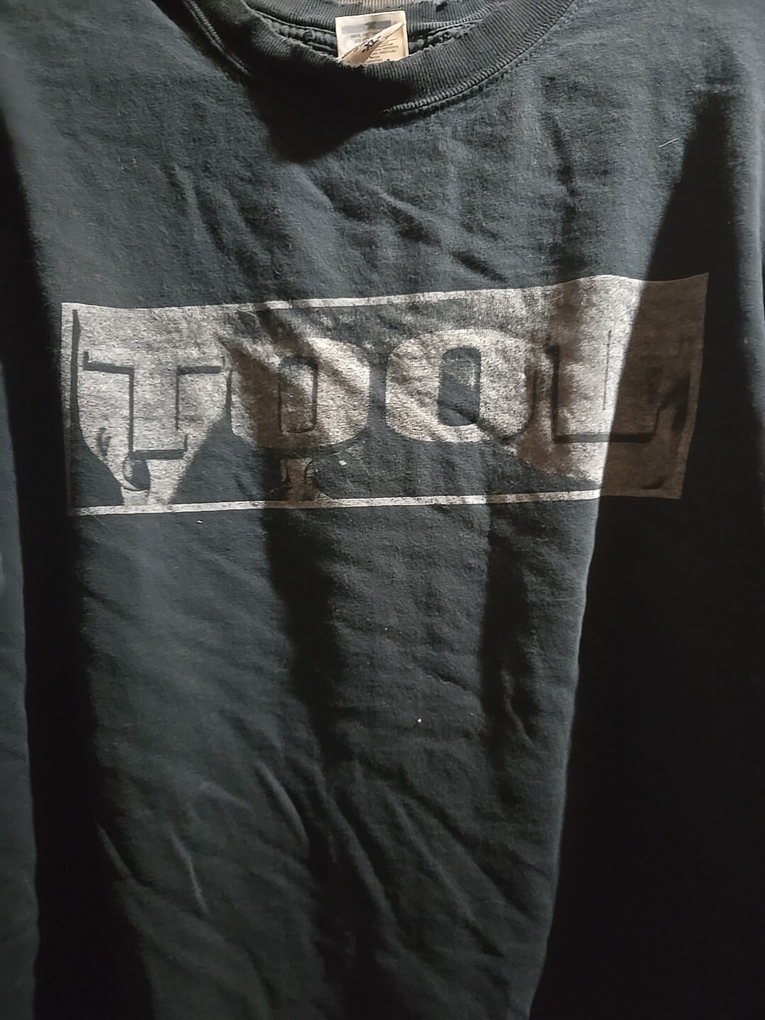 TULTEX TOOL Band T-shirt, Men's XL size cotton Charcoal Vintage Second Hand