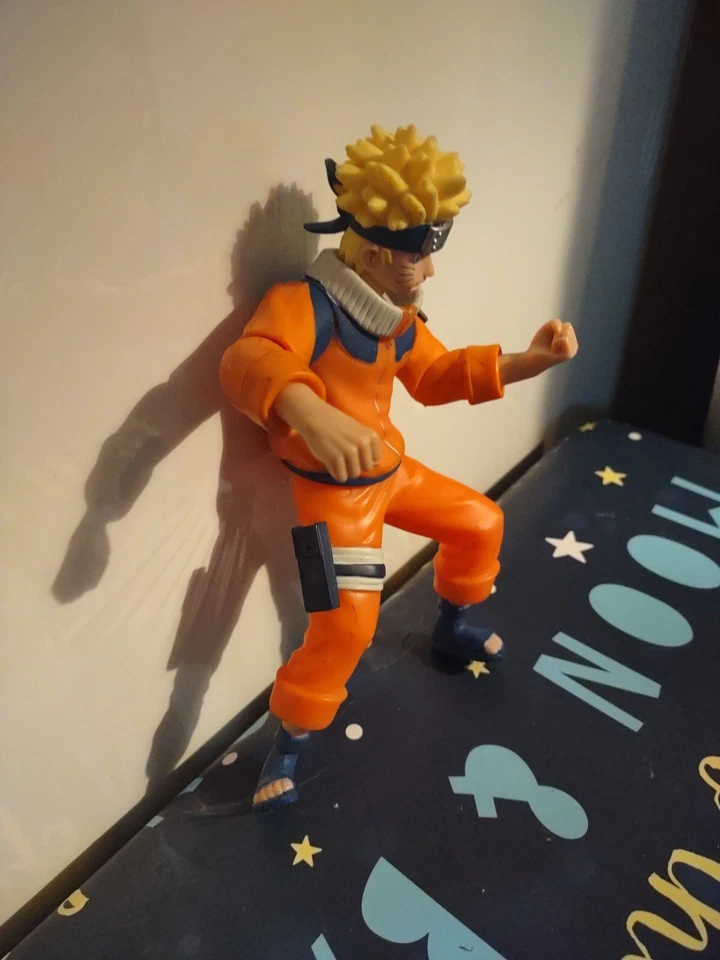 Figura Estatua Naruto Kurama Aproximadamente 8 Pulgadas Alto Foto 3 de 4