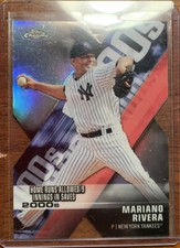 2020 Topps Chrome Mariano Rivera Die-Cut Insert The 2000s Yankees