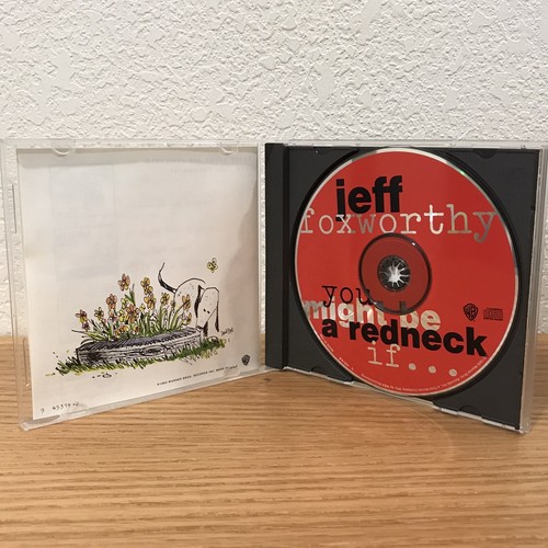 You Might Be a Redneck If...by Jeff Foxworthy (CD, 1993, Warner Bros.) 945314-2 - Picture 2 of 11