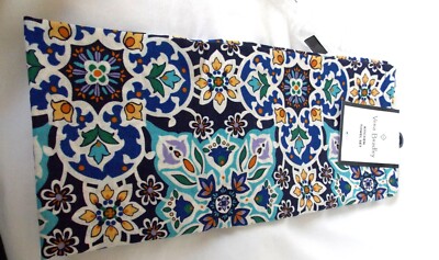 Vera Bradley LISBON MEDALLION COOL SET OF 2 COTTON DISH TOWELS NWT