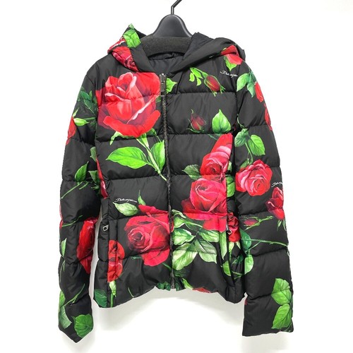 UNUSED DOLCE\u0026GABBANA Rose Floral Down 