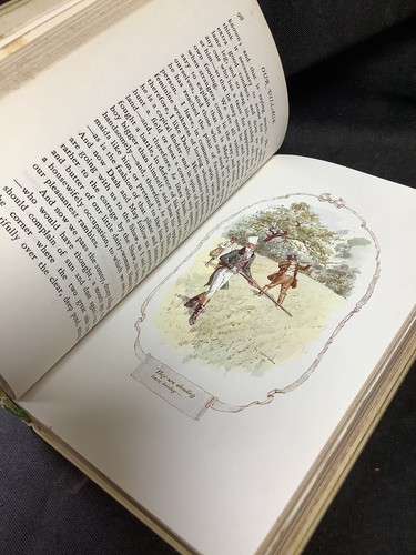 * Bumpus Vellum Binding 1904 Our Village By Mary Mitford Very Good - Picture 12 of 16
