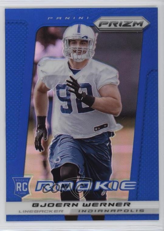 Bjoern Werner Panini Prizm #209 Blue