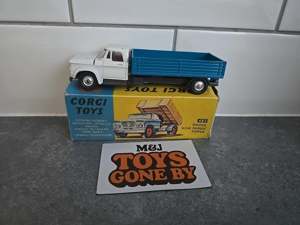 Corgi Toys – Dodge New Fargo Cattle Truck – 1:43 – Diecast – Pour Restauration / Pièces