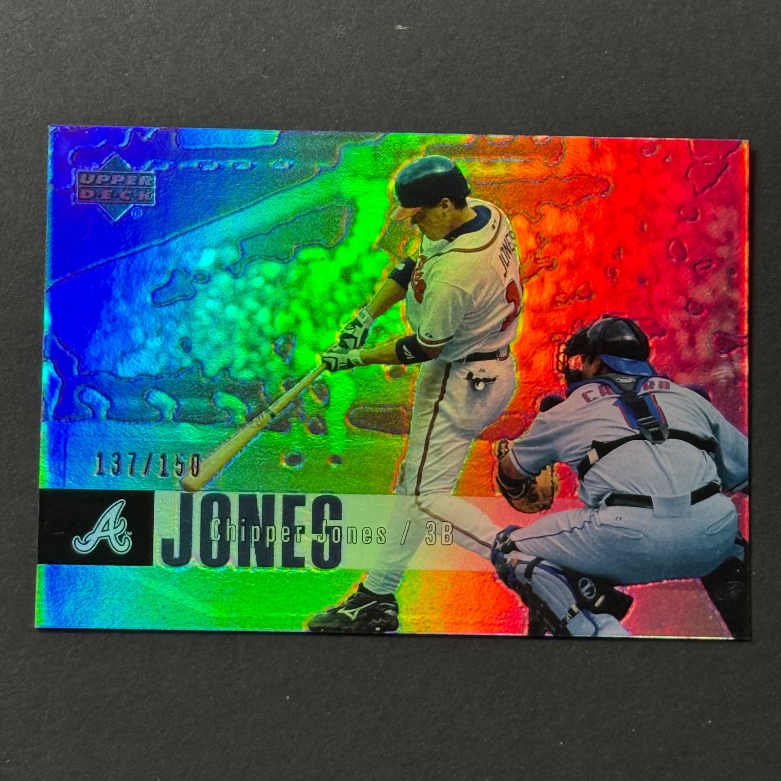 2006 Upper Deck Special F/X - Chipper Jones #38 Rare Purple /150