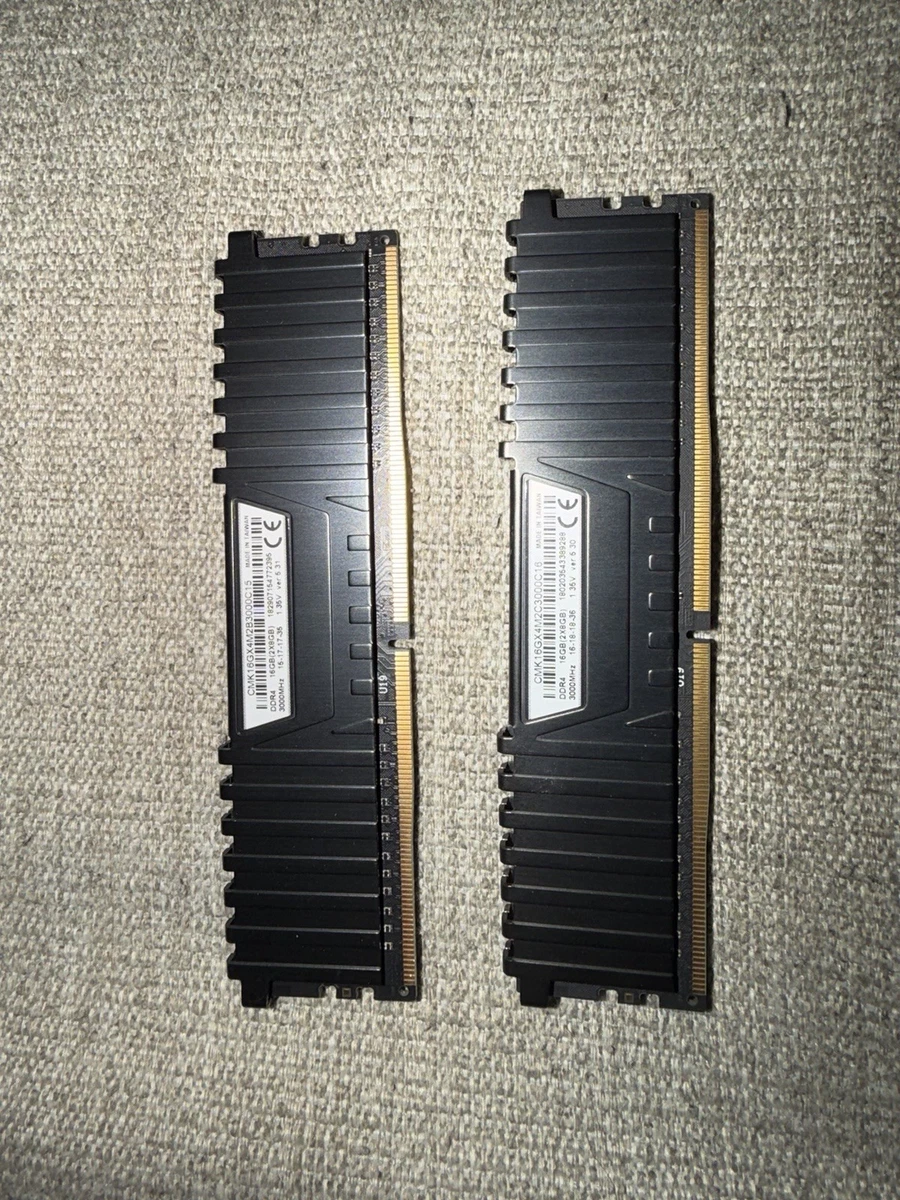 Corsair PC4-24000 (DDR4-3000) Bus Speed Computer RAM 16 GB Total