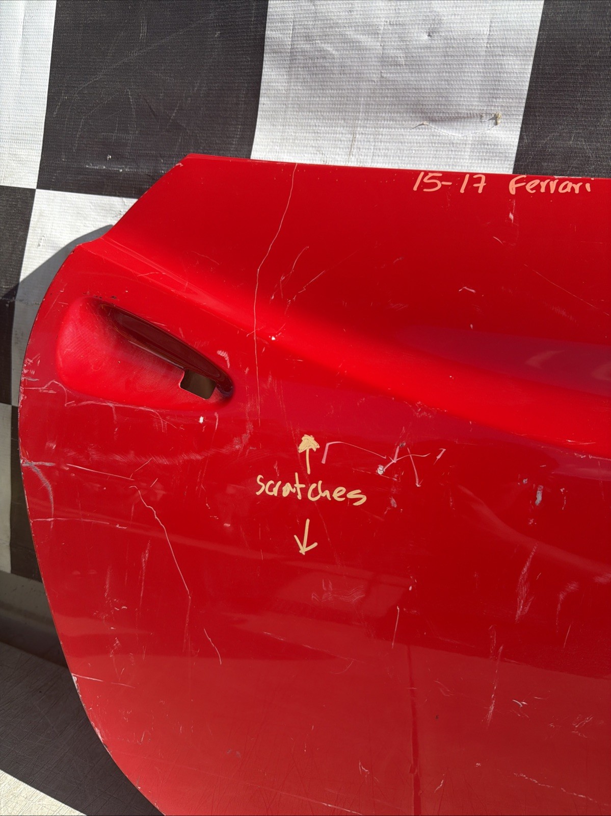 2015 2016 2017 Ferrari California T Front Right Door Used Oem