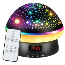 Star Projector Night Light for Kids with Timer, Toys for 3-8 Year Old Boys, R...