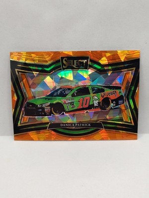 2025 Select Racing Danica Patrick Pit Road Orange Ice Prizm #163