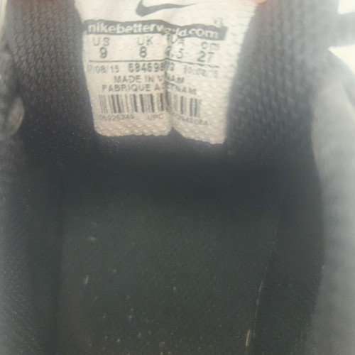 Scarpe da baseball Nike BSBL Vapor taglia 9 nero bianco 684698-010 Fastflex - Foto 5 di 7