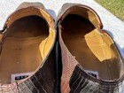 David Eden MENS SHOES Handmade Teju Lizard BROWN 11.5 M OXFORD EXCELLENT — photo 4