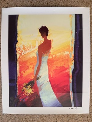Chaude Lumiere D'ete (Warm Summer Light) Emile Bellet 19x23 Seriolithograph 2011