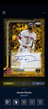 Topps Bunt Gilded 25 Jarren Duran Signature Legendary DIGITAL