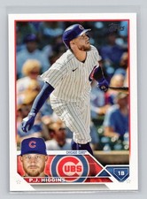 P.J. Higgins 2023 Topps Series 2 Baseball #338 Chicago Cubs