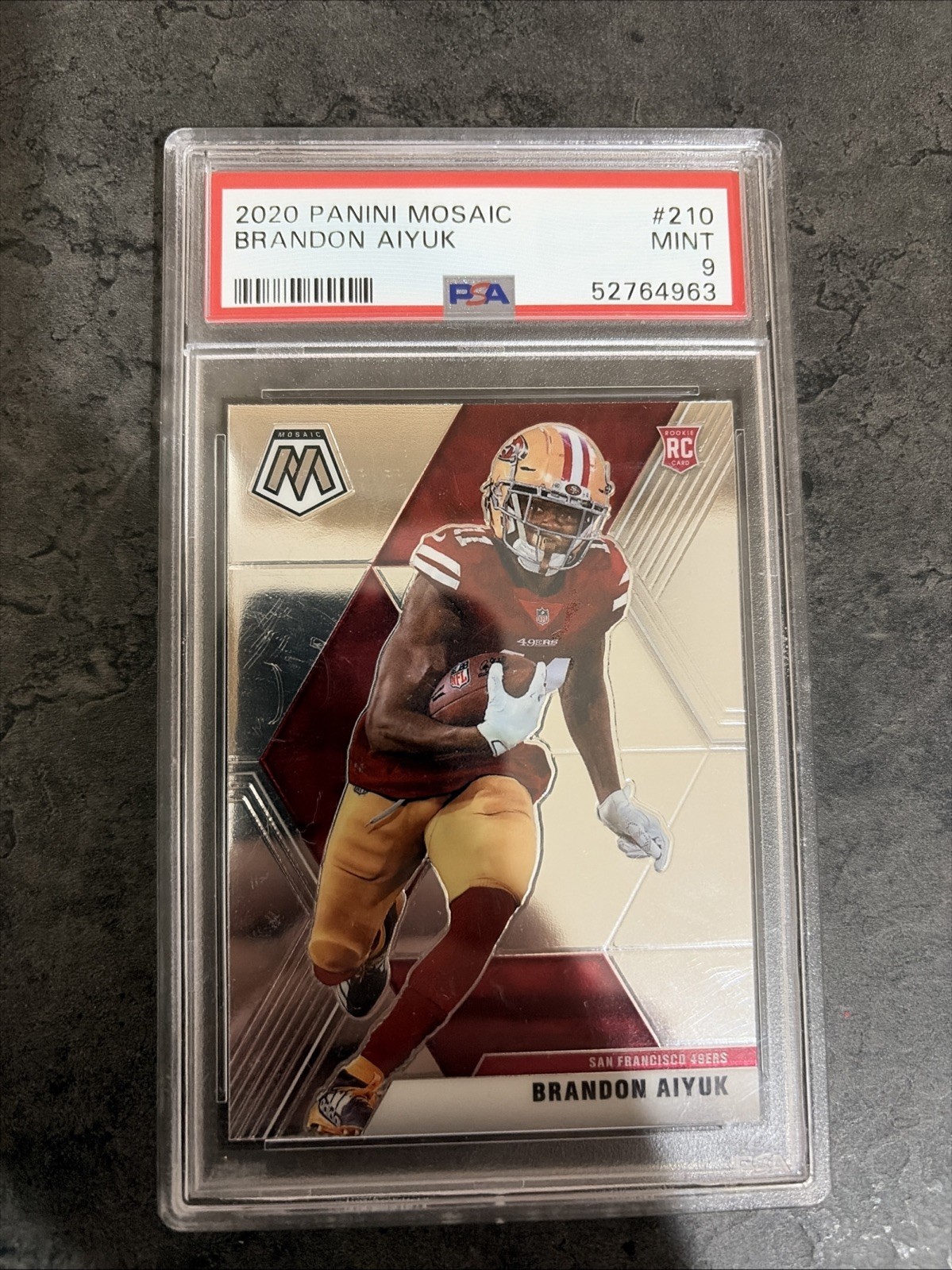 Brandon Aiyuk Panini Mosaic #210 Base