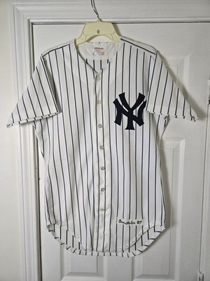 Vintage 80s Wilson New York Yankees Team Issued Game Jersey Size