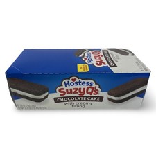 Hostess Suzy Q's Snack Cakes, Chocolate with Cream Filling, Full Size Single Ser