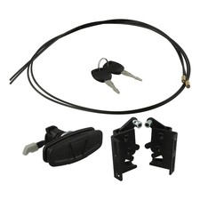 Jeu poignée et verrous de serrure pour bouchon de camion vide et pour couvercle