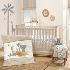  Color: Jungle Adventure Lambs  Ivy-3-Piece Crib Bedding Set 4847
