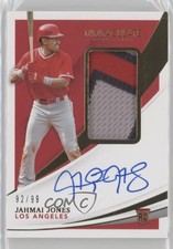 2021 Panini Immaculate Rookie Patch Auto 92/99 Jahmai Jones #159 Patch Auto 0a3