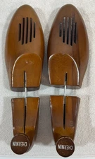 Vintage Cedar Shoe Trees 1 Pair Men's Medium M dark brown