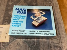 Masajeador acolchado quiropráctico profesional de alta resistencia MAXI RUB cuerpo completo