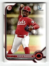 2022 Bowman Draft #BD-140 Kenya Huggins