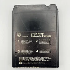 Uriah Heep - Return To Fantasy - Restored 8 Track Tape - New Pad and Splice