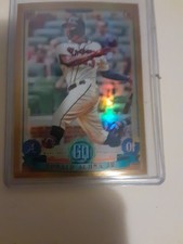 2019 Gypsy Queen Chrome Gold Refractor #150 Ronald Acuna Jr 45/50