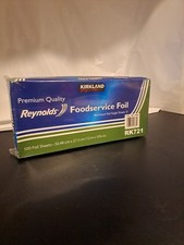 Kirkland Premium Quality Food Service Aluminum Foil Sheets, 12"x10 75" -...