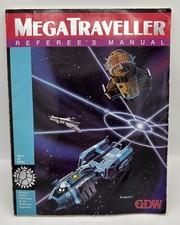 MegaTraveller: Referee's Manual by Games Designers Workshop GDW 1987 Sci-fi RPG