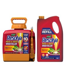 Resolva Path & Drive Weedkiller Power Pump and Refill 5L