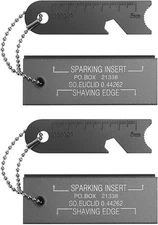 Magnesium Flint Fire Starter – Survival Fire Blocks with Striker for Camping