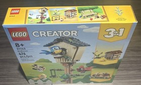 Lego 31143 Creator 3-in-1 Birdhouse - New Sealed Retired