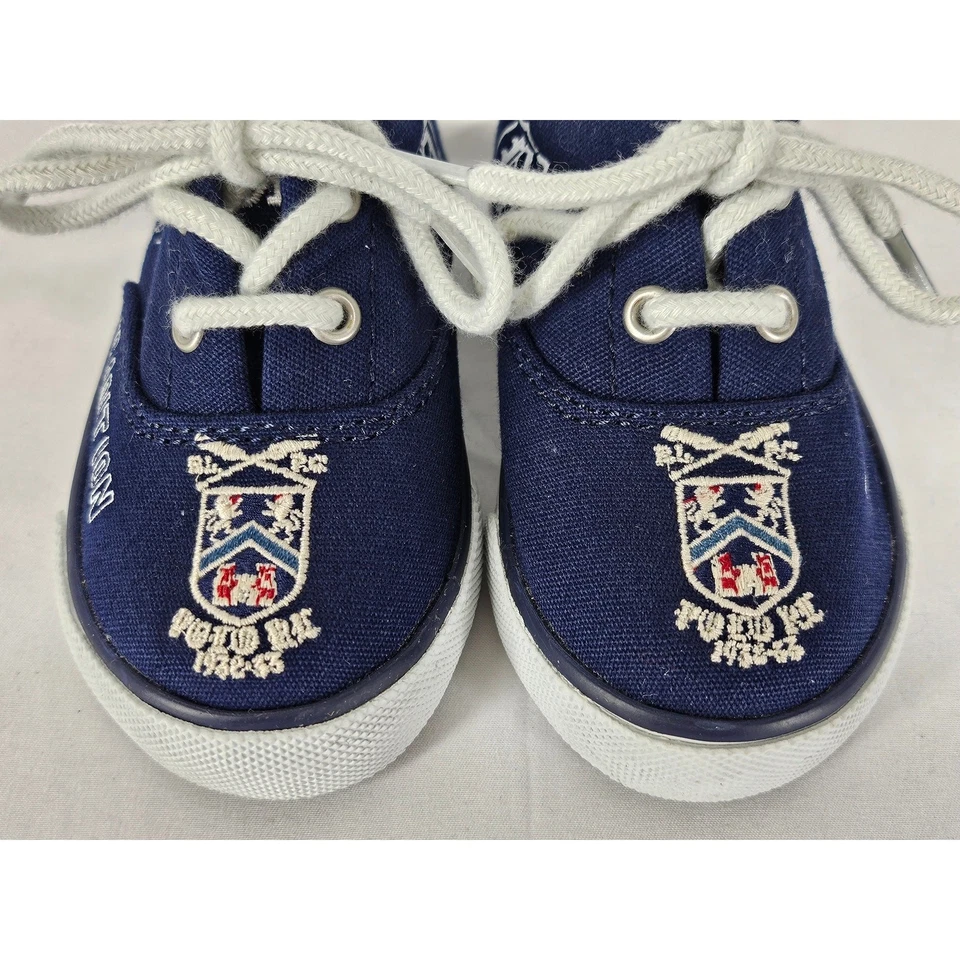 TÊNIS DE LONA POLO RALPH LAUREN CRIANÇA VAUGHN II NOVA YORK - CRIANÇA TAMANHO 4 - Imagem 3 de 4