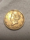 1852 $1 Liberty Head Gold Dollar - Type 1