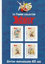 Collector timbres Astérix 65 ans 2024 (Uderzo Goscinny